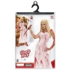 foto 2 Bebloede Bloederige witte dames jurk halloween