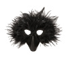 foto 2 betoverend zwarte vogel masker met veren een vleugje mysterie en elegante pracht