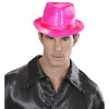 foto 3 fedora pailletten neon roze deukhoed