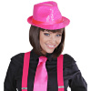 foto 4 fedora pailletten neon roze deukhoed