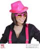 foto 8 fedora pailletten neon roze deukhoed