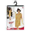 foto 2 flapper goud kostuum voor dames