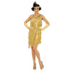 foto 4 flapper goud kostuum voor dames