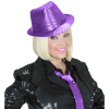 foto 3 gangsterhoed pailletten paars
