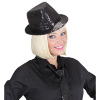 foto 3 gangsterhoed pailletten zwart