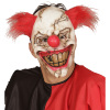halfgezichtmasker killerclown met haar