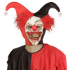 foto 2 halfgezichtmasker killerclown met haar