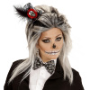 foto 2 hoofdband met minihoedje en strikje, metalic halloween