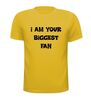 foto 15 i am your biggest fan t-shirt korte mouw