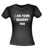 foto 2 i am your biggest fan t-shirt korte mouw