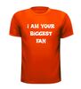 foto 9 i am your biggest fan t-shirt korte mouw