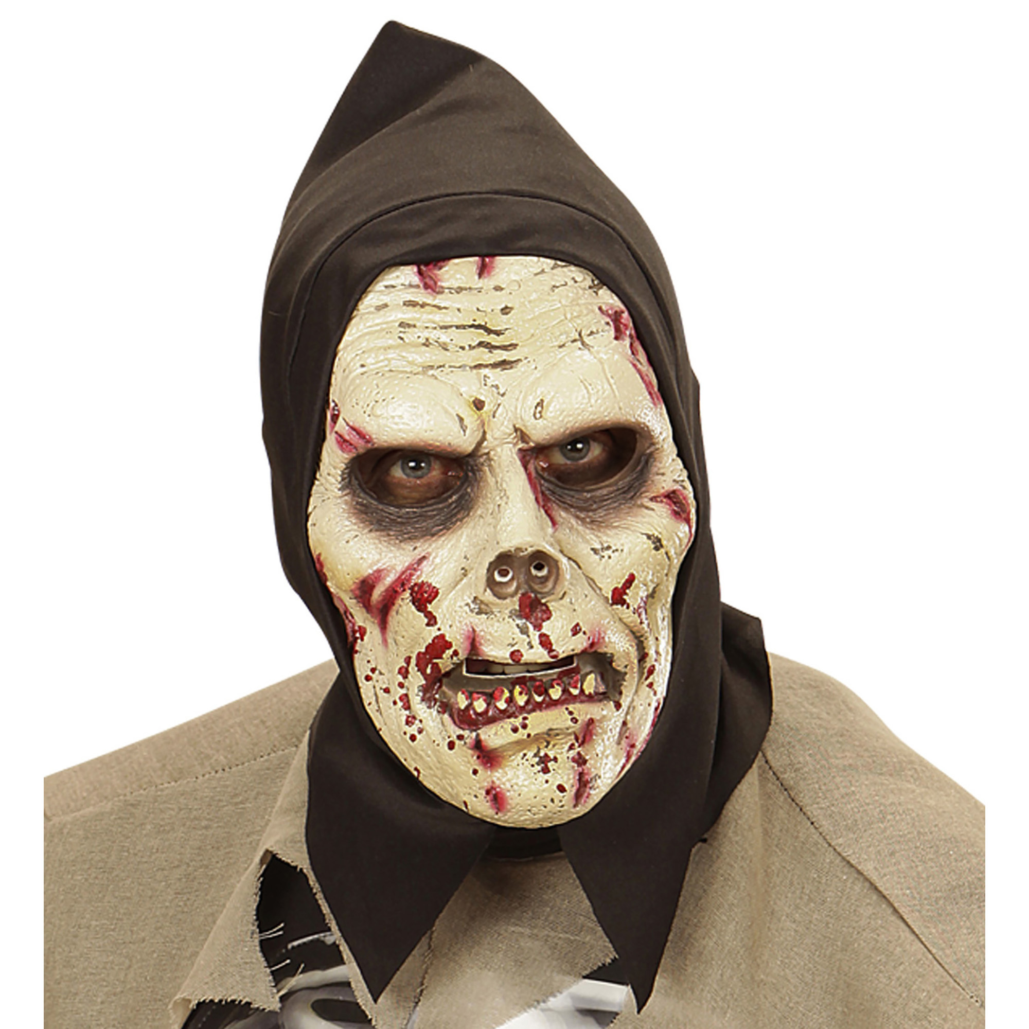 kindermasker donkere zombie