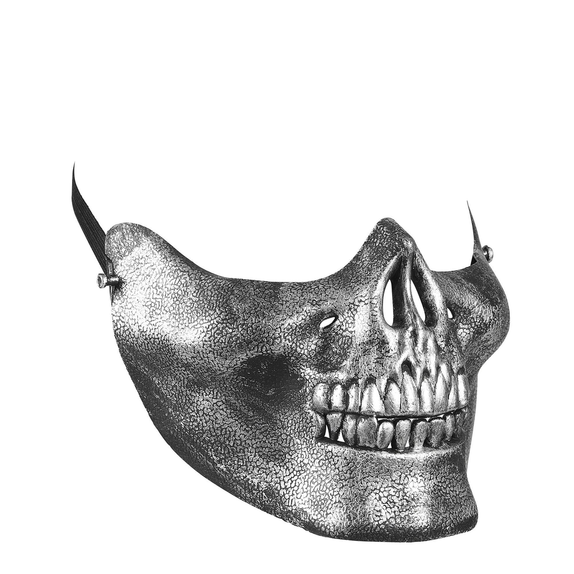kinmasker schedel metalic