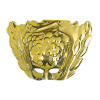 masker bacchus pvc goud kleurig