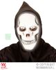 masker grim reaper met kap, lichtgevend in donker