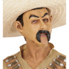 masker mexicaan met open mond
