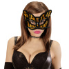 foto 2 oogmasker tijger met strass