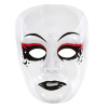 pvc masker, gothic transparant