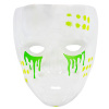 foto 1 pvc masker transparant, giftige stoffen