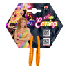 foto 2 Steel de show met onze grote ronde oranje oorbellen Perfect voor disco outfits en het supporten van het nederlands Elftal