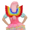 foto 3 veren vleugels alle kleuren van de regenboog volwassen