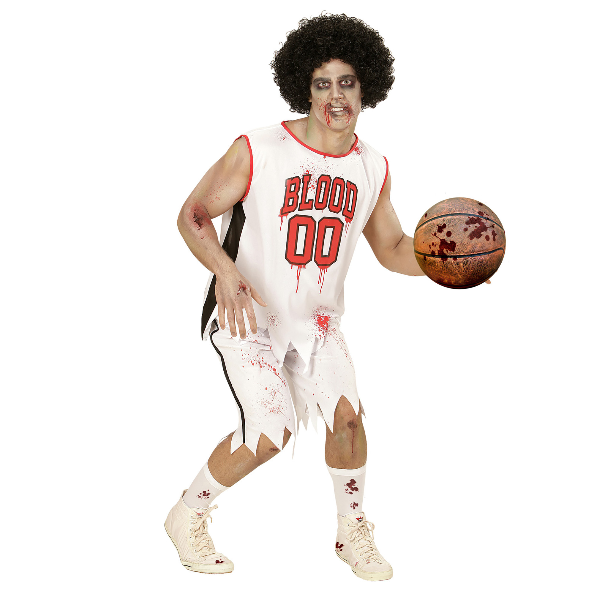 Zombie basketballer Halloween kostuum