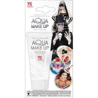 Aqua make-up in 30ml tube, wit