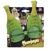 foto 2 bril champagne glazen happy new year