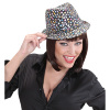 foto 2 Deukhoed fedora pailletten met meerkleurige rondjes