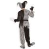 foto 3 evil jester zwart met wit heren kostuum
