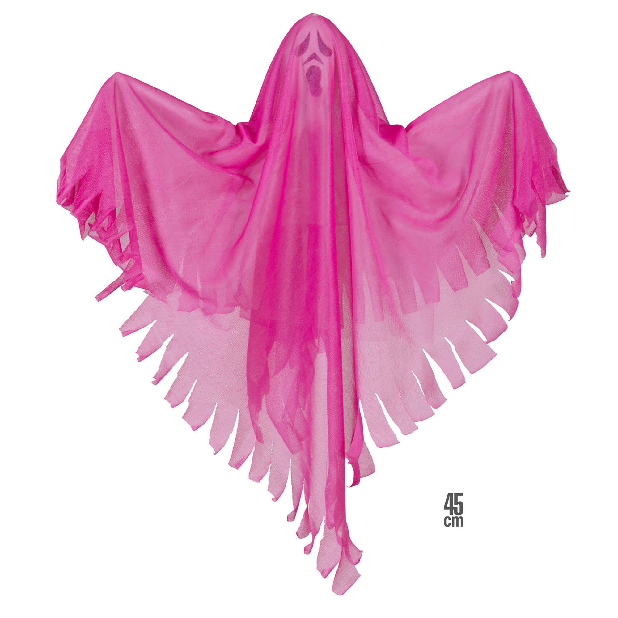 fluoriserend roze spook, 45cm