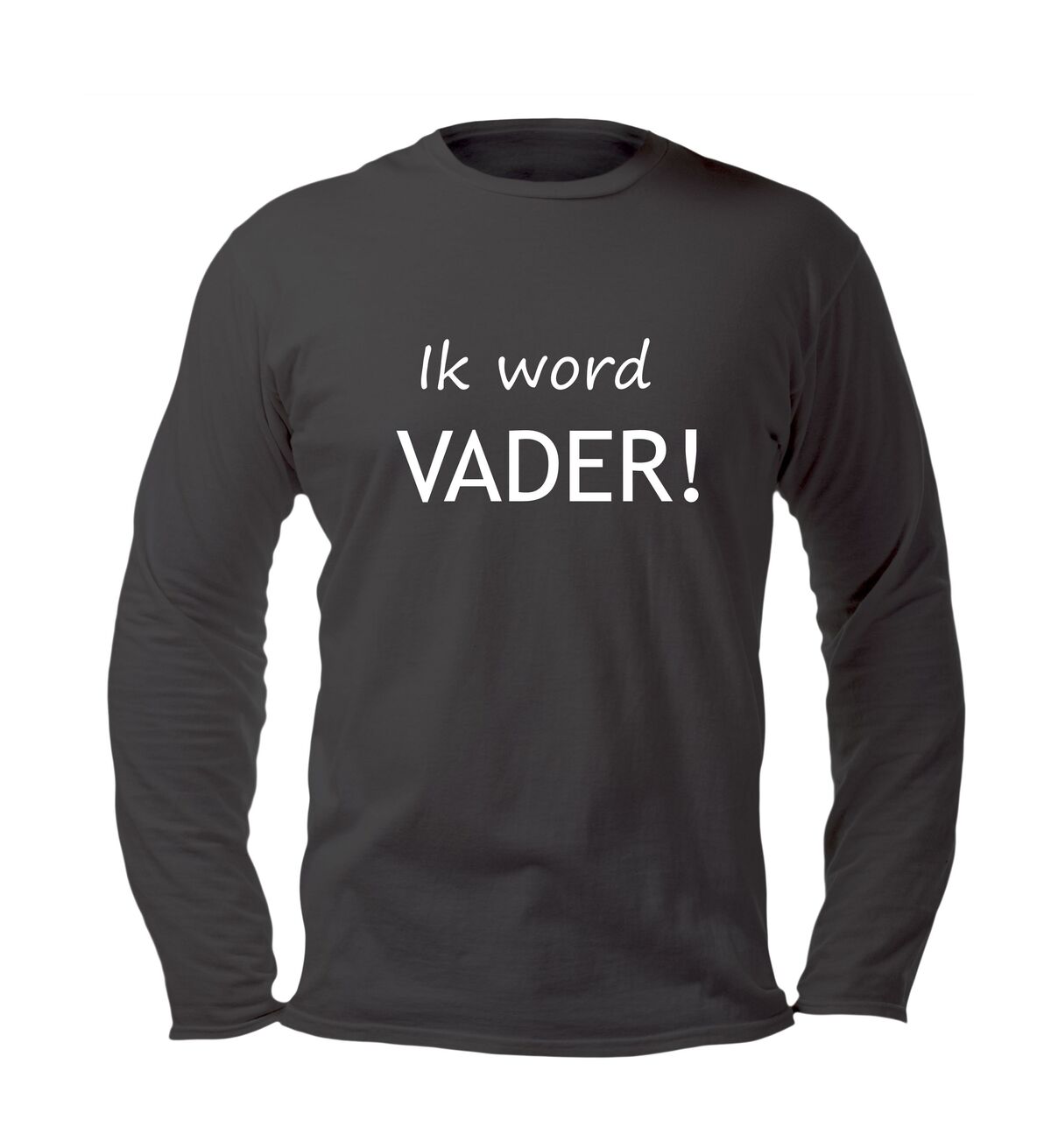 ik word vader t-shirt lange mouw