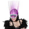 foto 2 oogmasker roze met lange punten
