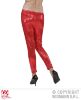 foto 2 pailletten legging rood maat s