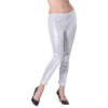 pailletten legging zilver s
