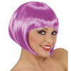 foto 1 pruik, boblijn magenta trendy