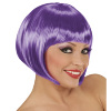 foto 1 pruik, boblijn paars trendy