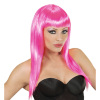 foto 1 pruik, vogue hard roze lang haar
