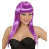 foto 1 pruik, vogue magenta lange haar