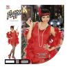 foto 2 Rode flapper dames kostuum jaren twintig