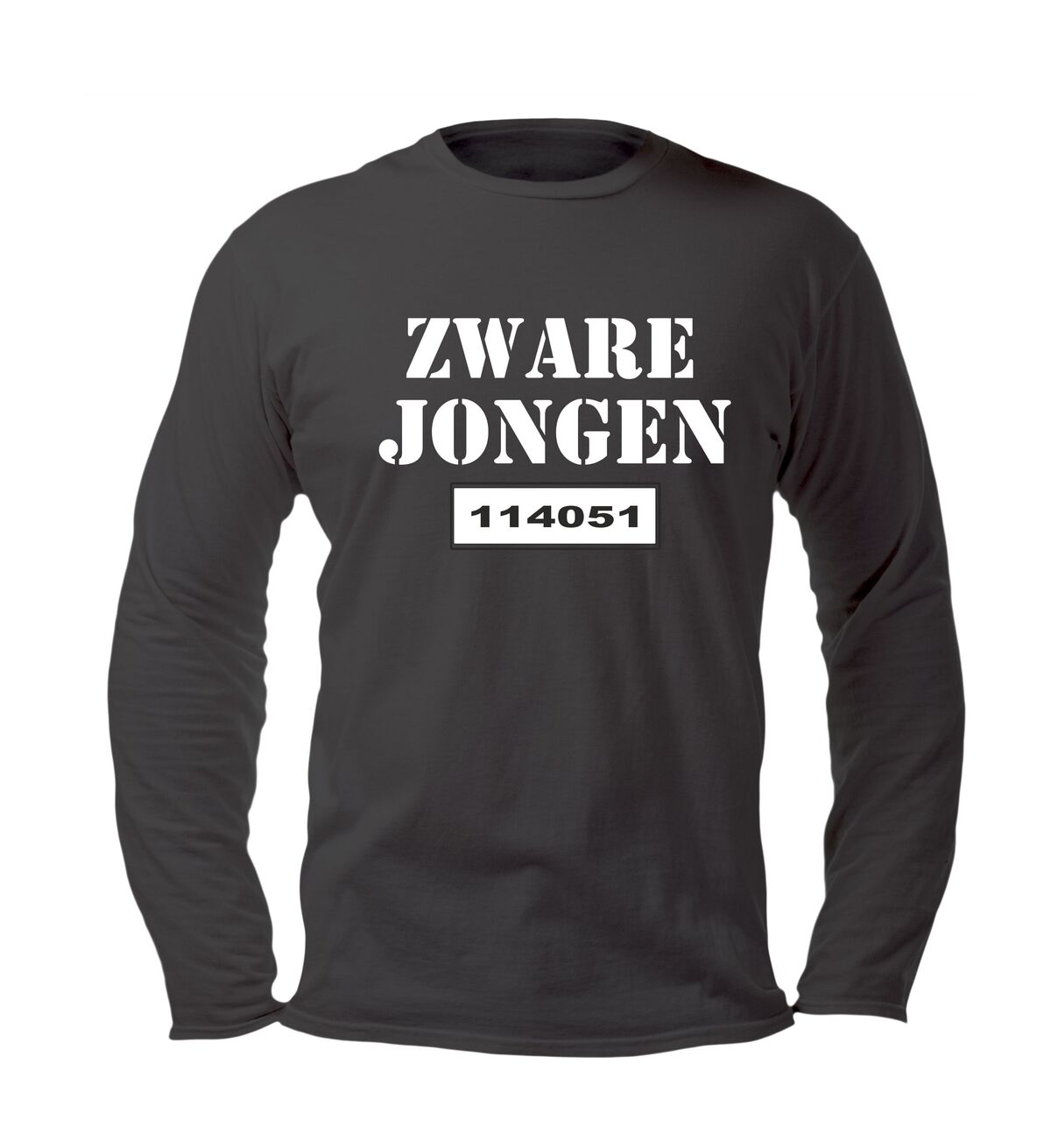 zware jongens t-shirt lange mouw