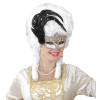 foto 2 gran gala masker macrame met stenen en veren