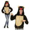 Hoodie stier stieren vest kostuum volwassen