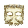 foto 1 luxe barok casanova masker ivoor met strass
