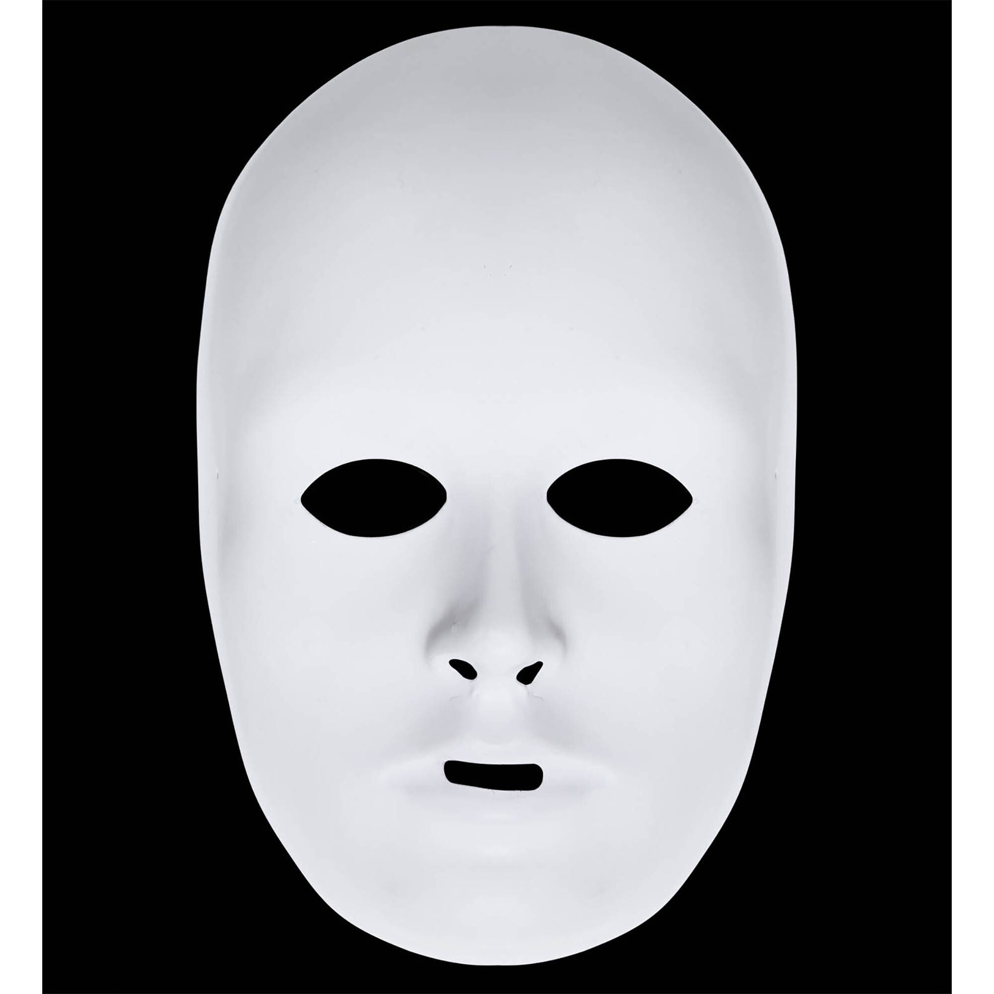 luxe unisex beschilderbaar wit masker