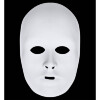 foto 1 luxe unisex beschilderbaar wit masker