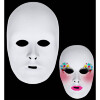 foto 2 luxe unisex beschilderbaar wit masker