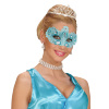 foto 3 oogmasker, adelijk azuur met glitters en stenen