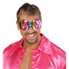foto 3 oogmasker fidelio regenboog metalic