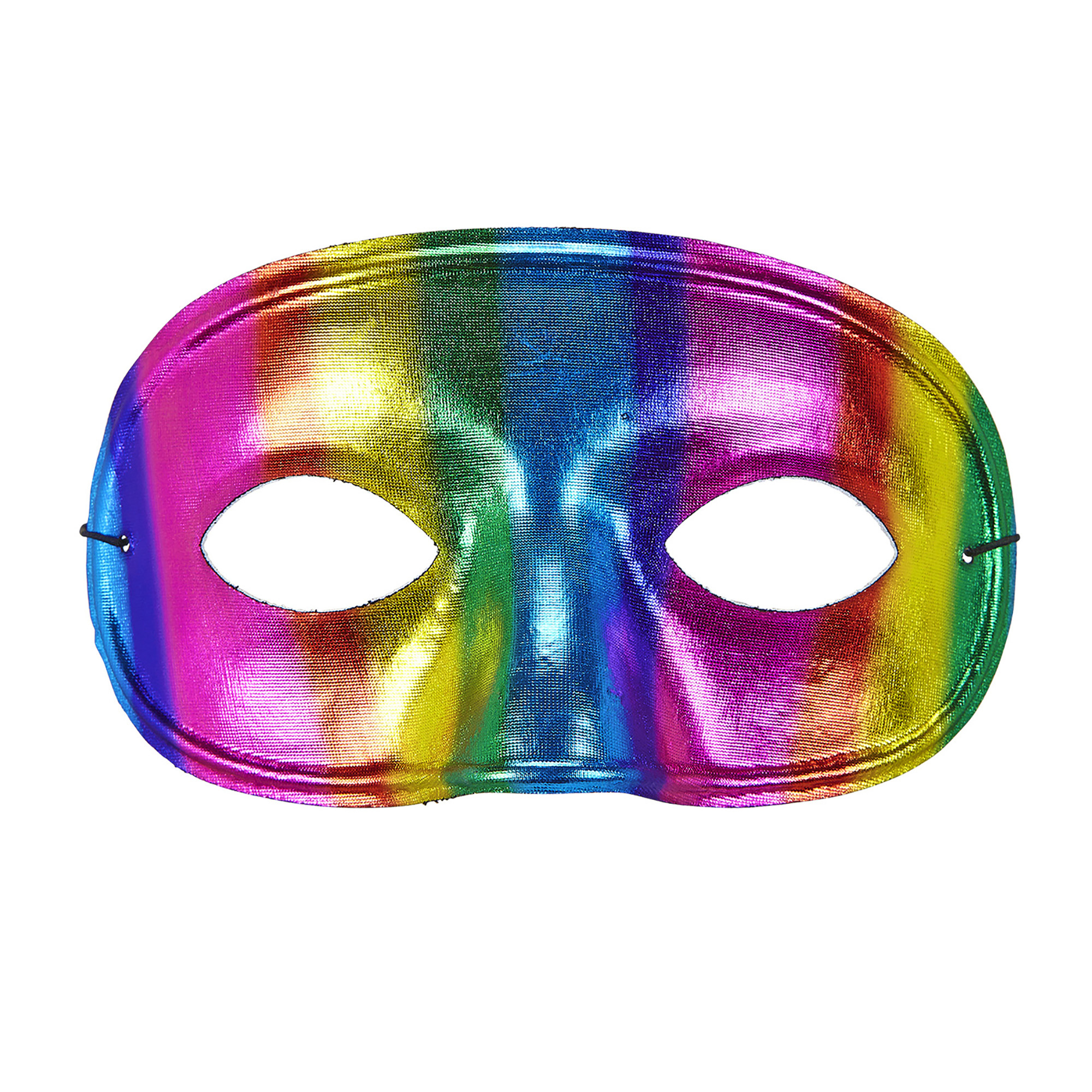 oogmasker regenboog metalic